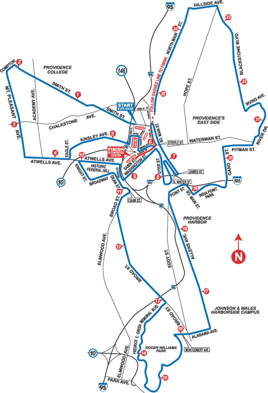 map of boston marathon course. oston marathon course 2011.